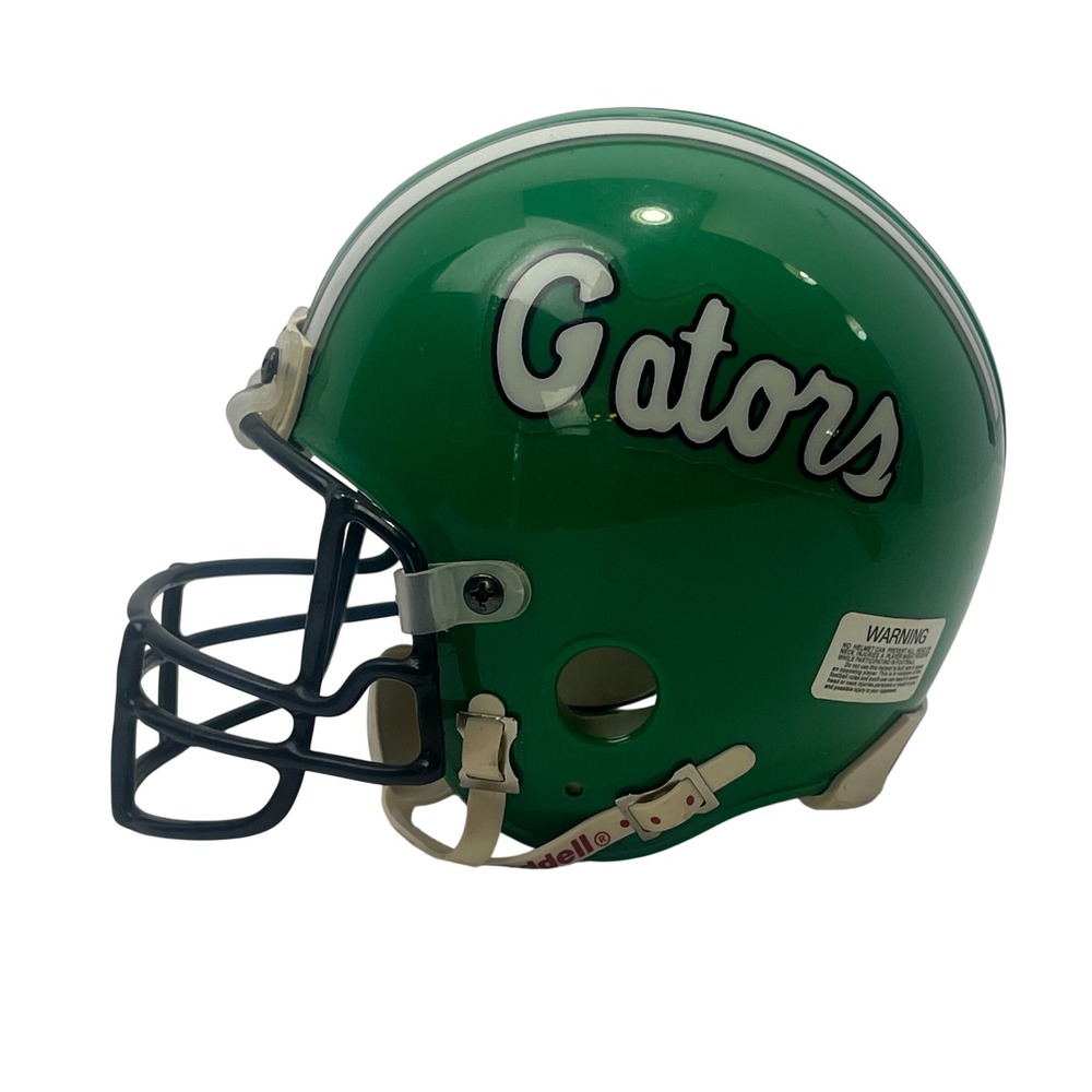 Riddell Gators Green Football Collectors Half Scale‎ Helmet 6"